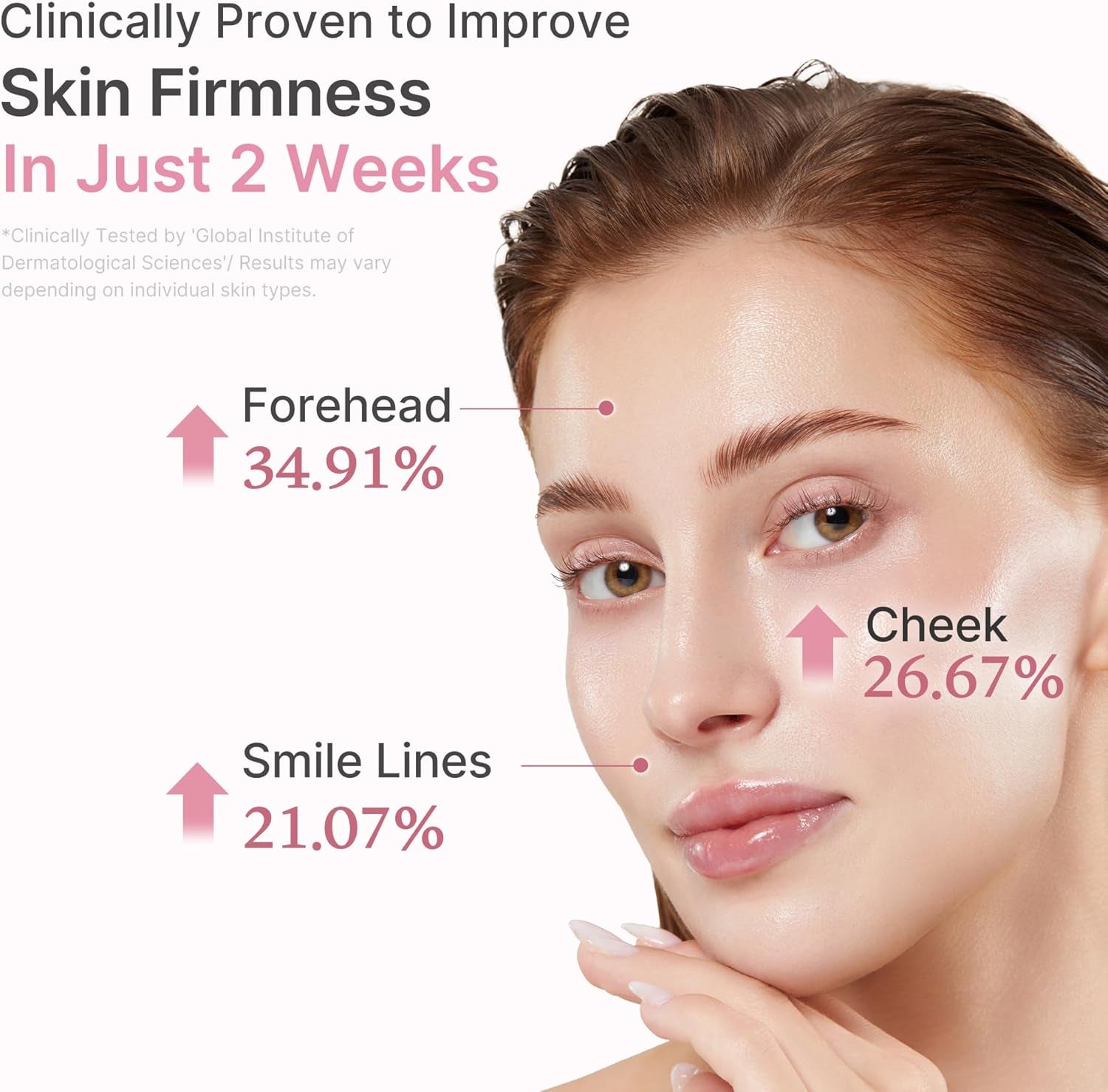 PDRN Pink Peptide Serum with Salmon DNA | Pink Glow Serum - Peptides & Niacinamide for Hydration & Firm-Looking Skin, Uneven Tone Care, Korean Skincare, 1.01 Fl. Oz