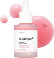 PDRN Pink Peptide Serum with Salmon DNA | Pink Glow Serum - Peptides & Niacinamide for Hydration & Firm-Looking Skin, Uneven Tone Care, Korean Skincare, 1.01 Fl. Oz